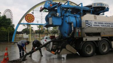 Kocaeli’de sağanak yağışa anında müdahale