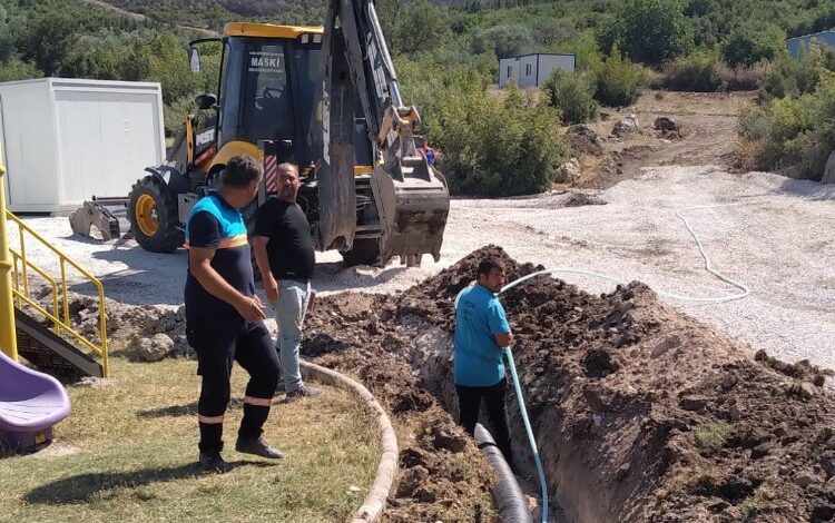 Manisa Saruhanlı’da yangın bölgesinde destek sürüyor Manisa Saruhanlı’da yangın bölgesinde destek sürüyor