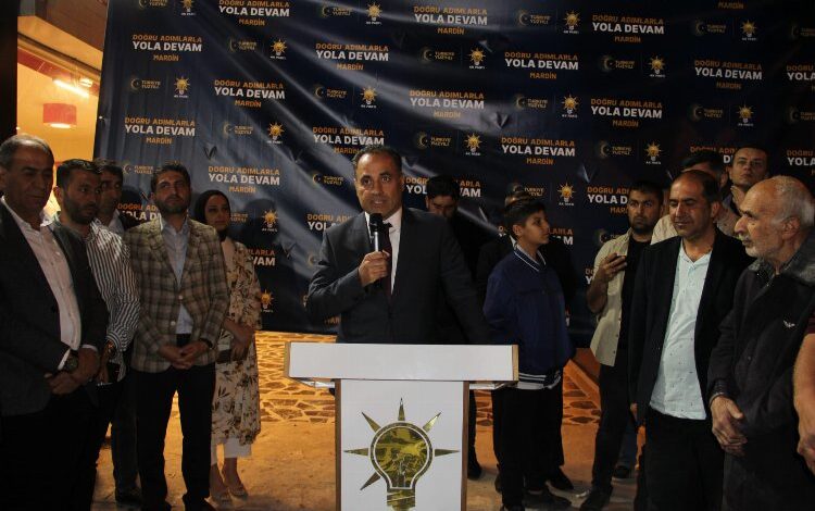 AK Parti’den Mardin Artuklu’ya seçim ofisi