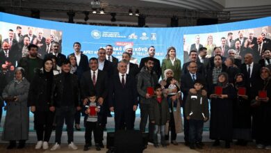 Afet köy evleri sahiplerine teslim ediliyor