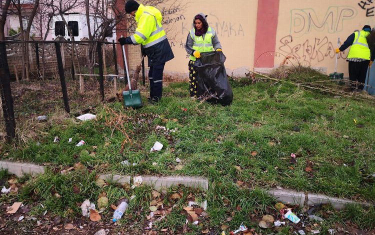 Kütahya’da temizlik çalışması yapıldı Kütahya’da temizlik çalışması yapıldı