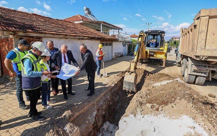 DESKİ’den Akalan’a yeni içme suyu hattı