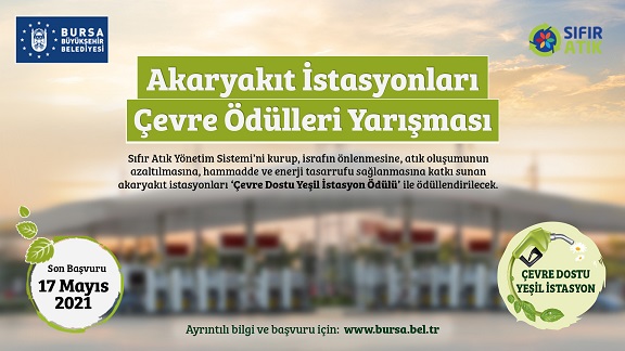 Akaryakıt istasyonları çevre için Bursa’da yarışacak