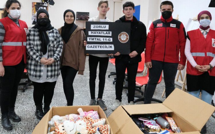 Bursa Yıldırım MTAL’ den Kızılay’a destek