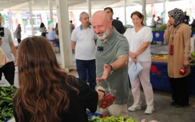 Kayseri Kocasinan’da Ekolojik Pazar kapılarını açtı