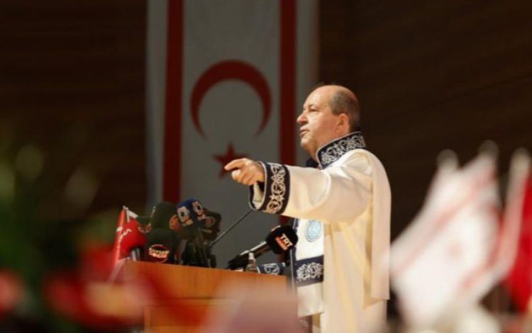 KKTC Cumhurbaşkanı Tatar, Kayseri’de ‘Mavi Vatan’ı konuştu KKTC Cumhurbaşkanı Tatar, Kayseri’de ‘Mavi Vatan’ı konuştu