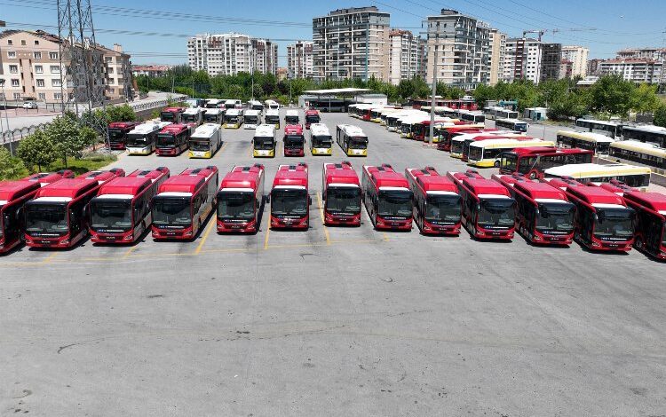 Konya ulaşım filosunu güçlendiriyor