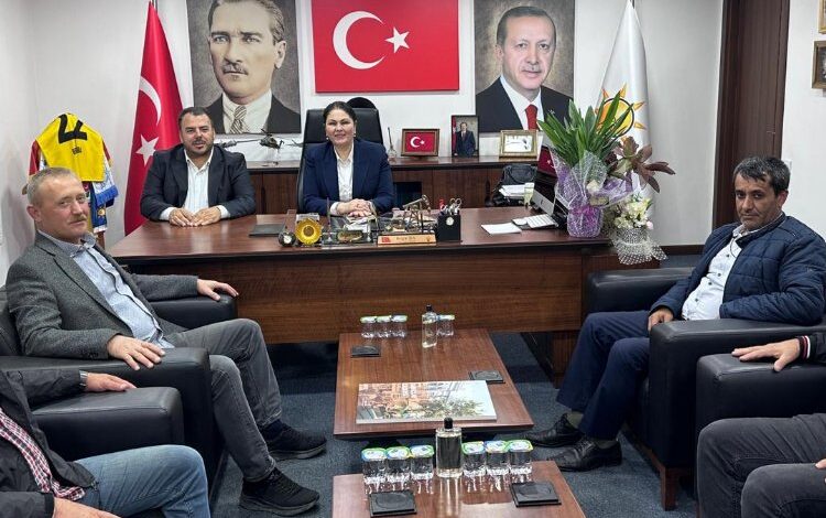 Edirneli muhtarlardan Başkan İba’ya ziyaret