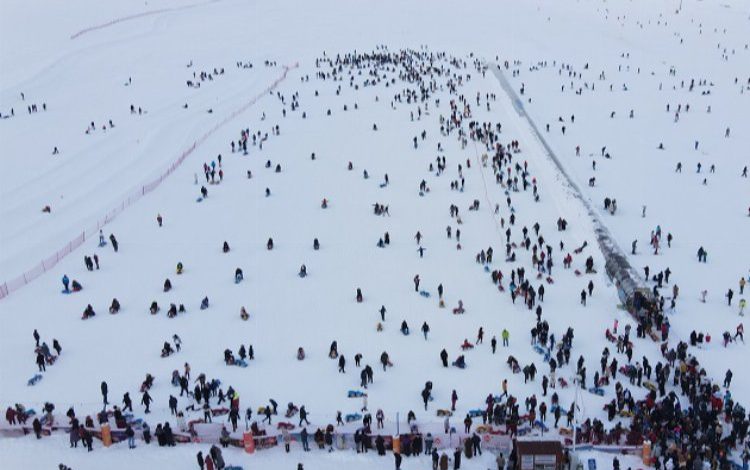 Kayseri Erciyes’ten ziyaretçi rekoru