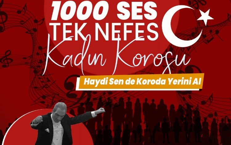 İzmit’te bin kişilik kadın korosu kuruyor! İzmit’te bin kişilik kadın korosu kuruyor!