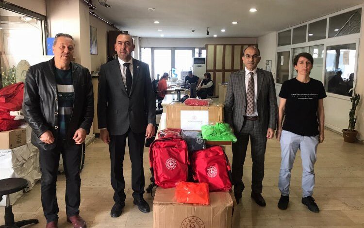 Gençlik ve Spor Bakanlığı’ndan kulüplere malzeme yardımı