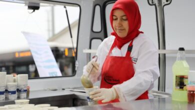 Bandırma’da iç ısıtan ikram