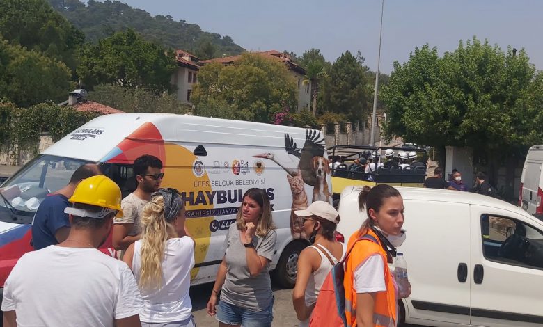 İzmir Selçuk’tan Marmaris’e Haybulans desteği