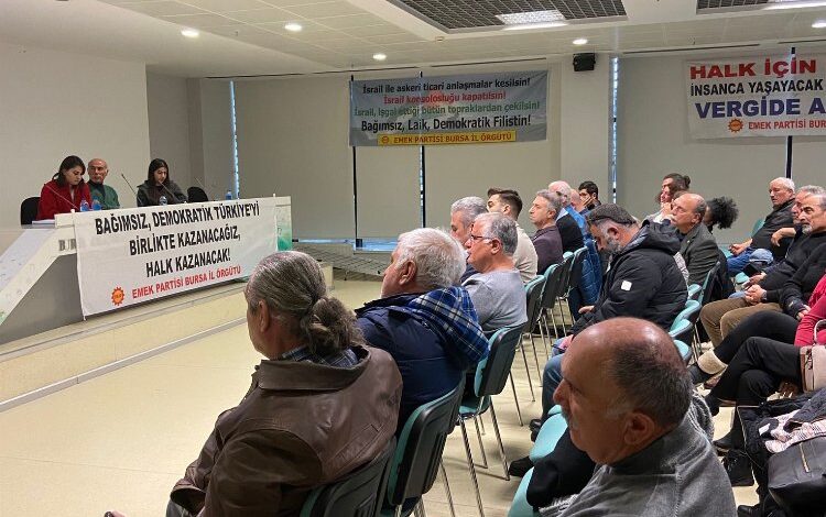 EMEP Bursa İl Başkanı Berkay Akkuş oldu