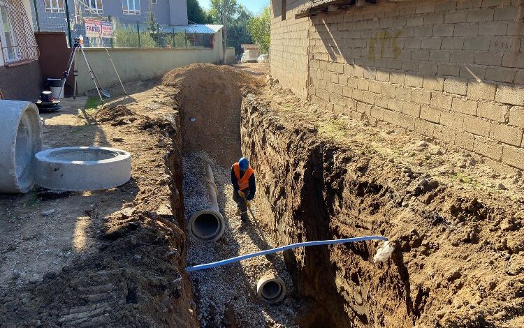 Bursa İznik’te altyapı hamlesi