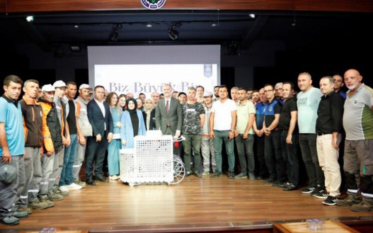 Bursa İnegöl’de belediye personeline ‘toplu’ doğum günü