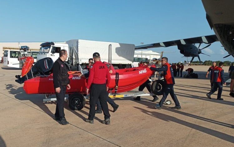 AFAD ekipleri Libya’da