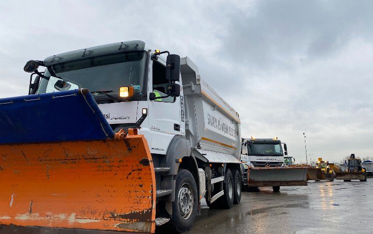 Sakarya Büyükşehir karla mücadeleye hazır Sakarya Büyükşehir karla mücadeleye hazır