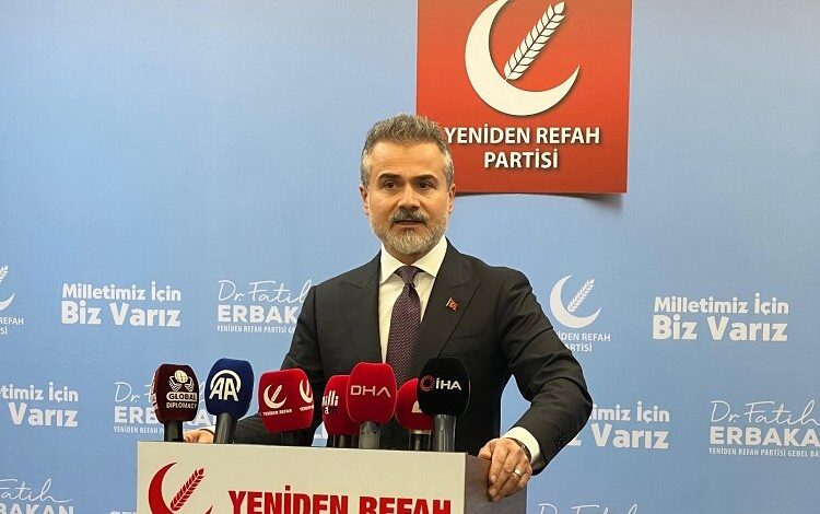 Yeniden Refah Partisi’nden Filistin için miting