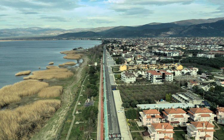 Bursa İznik sahil yolu konfora ulaştı