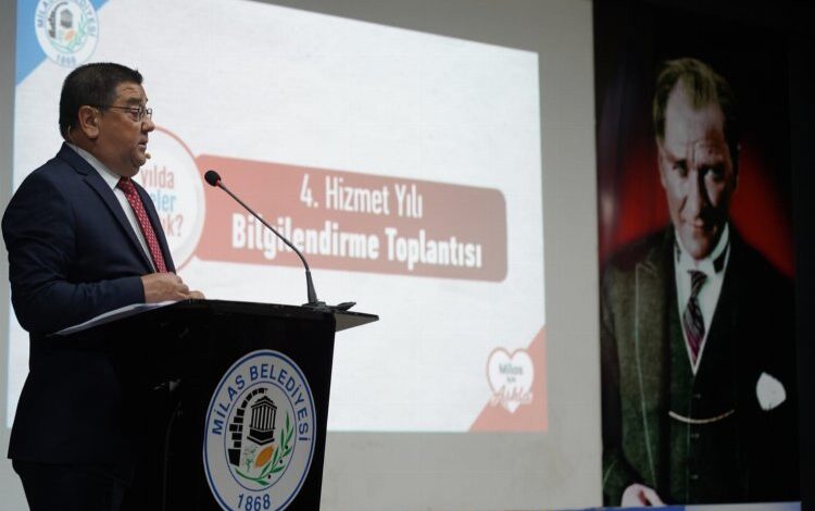 Milas’ta Başkan Tokat’tan 4. yıl değerlendirmesi Milas’ta Başkan Tokat’tan 4. yıl değerlendirmesi