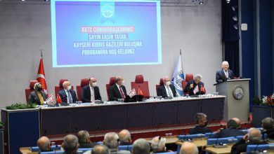 KKTC Cumhurbaşkanı Tatar ve Kıbrıs gazileri Kayseri’de buluştu