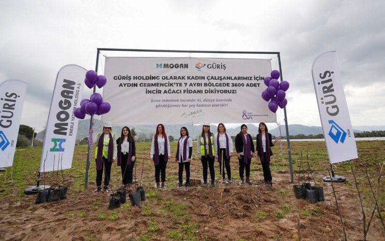 Aydın’da Güriş Holding’ten 3 bin 600 incir fidanı