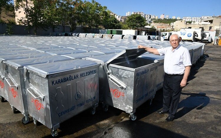 İzmir Karabağlar Belediyesi’nden temizlik altyapısını atağı İzmir Karabağlar Belediyesi’nden temizlik altyapısını atağı