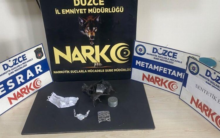 Düzce’de uyuşturucuya geçit yok!