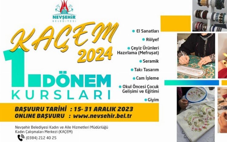 KAÇEM’de kadınlar için yeni kurs