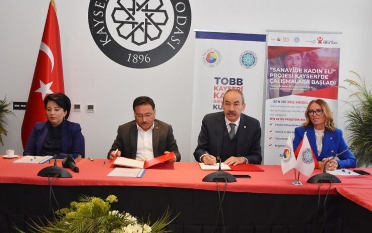 Kayseri’de sanayi kadın eliyle güçlenecek