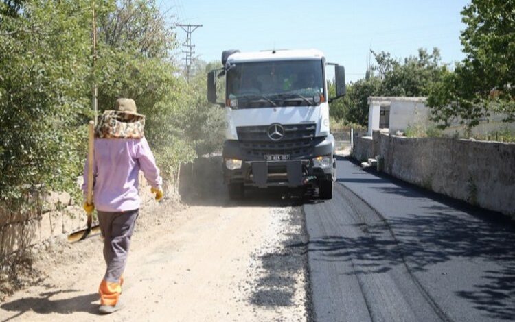 Kayseri Melikgazi’den asfalta yenileme Kayseri Melikgazi’den asfalta yenileme