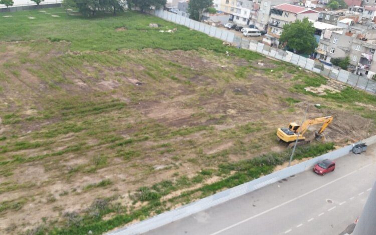 Bursa’da deprem toplanma alanı bir gecede inşaat sahasına çevrildi!