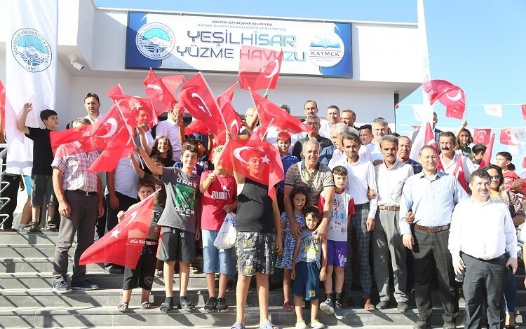 Kayseri Yeşilhisar’a yeni yüzme havuzu Kayseri Yeşilhisar’a yeni yüzme havuzu