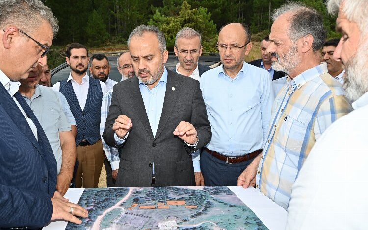 Bursalı gençler için yeni kamp alanı