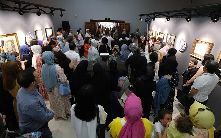 Geleneksel sanatların örnekleri görücüye çıktı