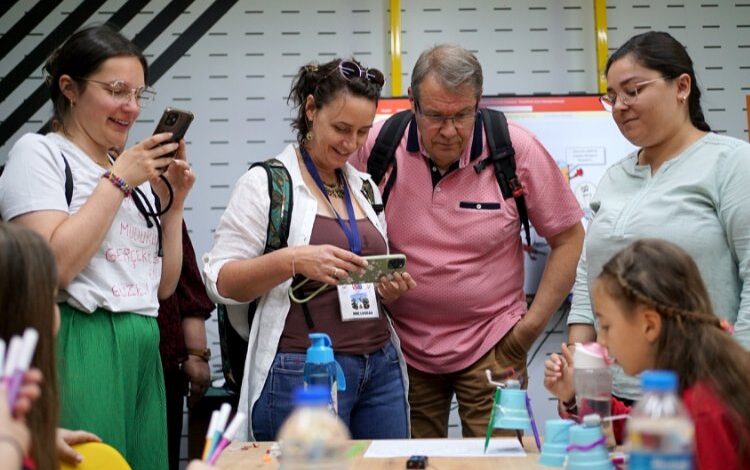 Yabancı öğrenciler hayran kaldı Yabancı öğrenciler hayran kaldı