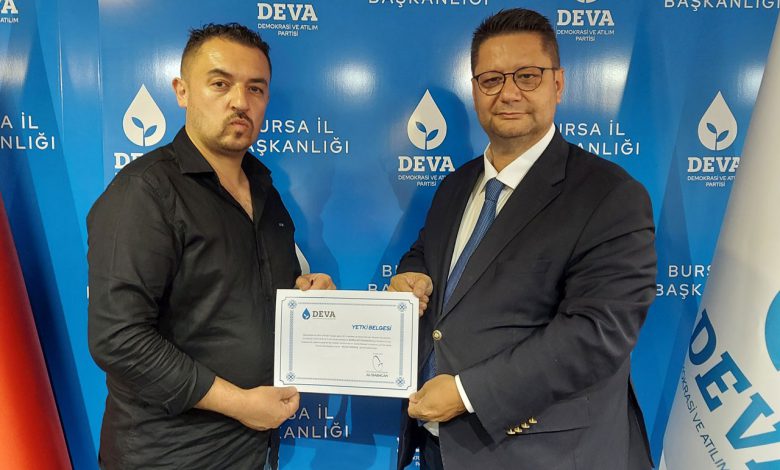 DEVA, Bursa Büyükorhan’da teşkilatlanıyor