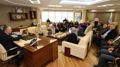 Kandıralı üretici kadınlardan Başkan Büyükakın’a ziyaret