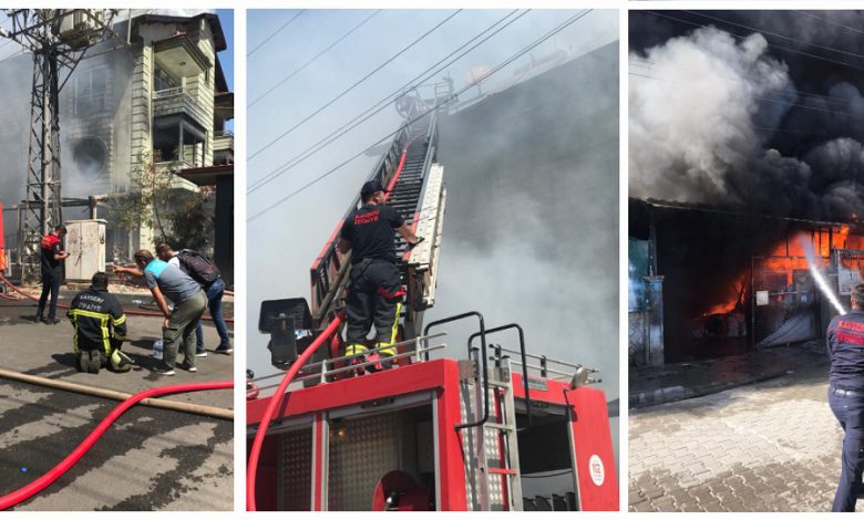 Kayseri itfaiyesinden Muğla yangınına destek Kayseri itfaiyesinden Muğla yangınına destek