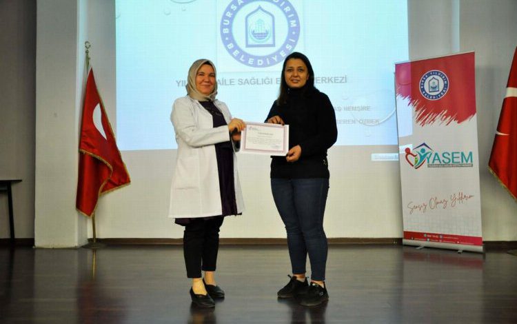 Bursa Yıldırım’dan gençlere sağlık eğitimi Bursa Yıldırım’dan gençlere sağlık eğitimi