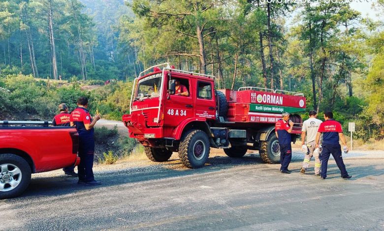 Marmaris’teki yangın hemen her yerde!