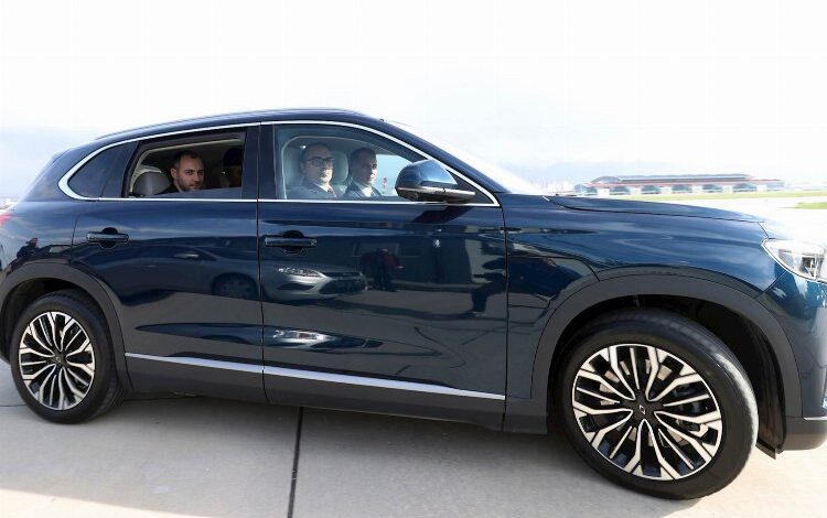 Ukraynalı Bakan’a Togg tahsis edildi Ukraynalı Bakan’a Togg tahsis edildi