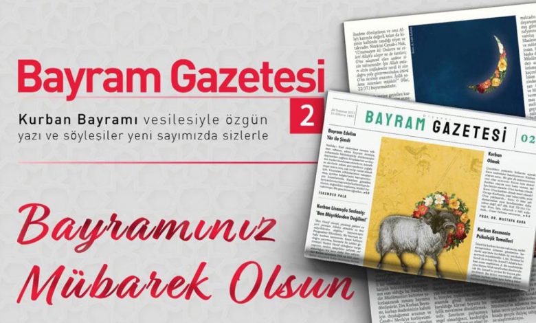 Diyanet Bayram Gazetesi’nin ikinci sayısı yayımlandı