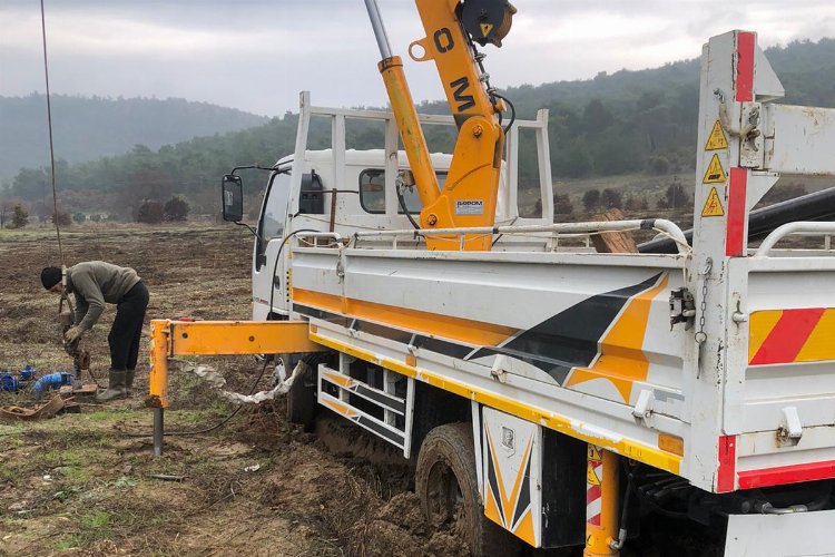 Taşkuyucak’ın motopomp sistemi yenilendi Taşkuyucak’ın motopomp sistemi yenilendi