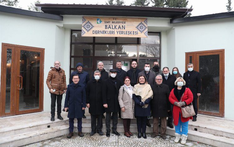 Kocaeli İzmit’teki Balkan Dernekleri Yerleşkesi incelendi