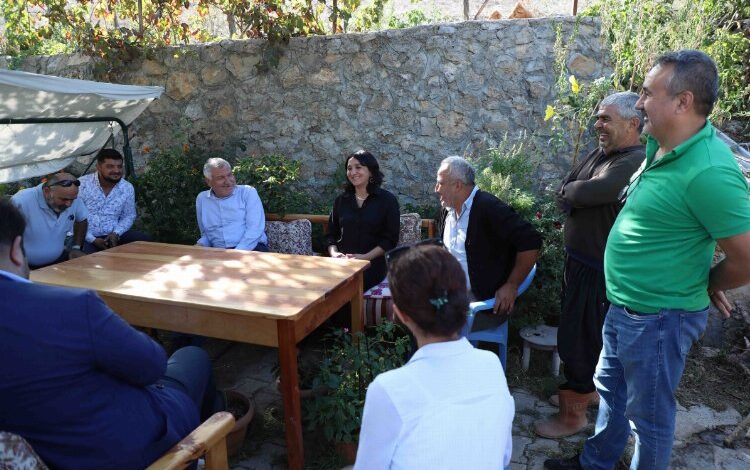 Başkan Karalar Kozan köylerinde