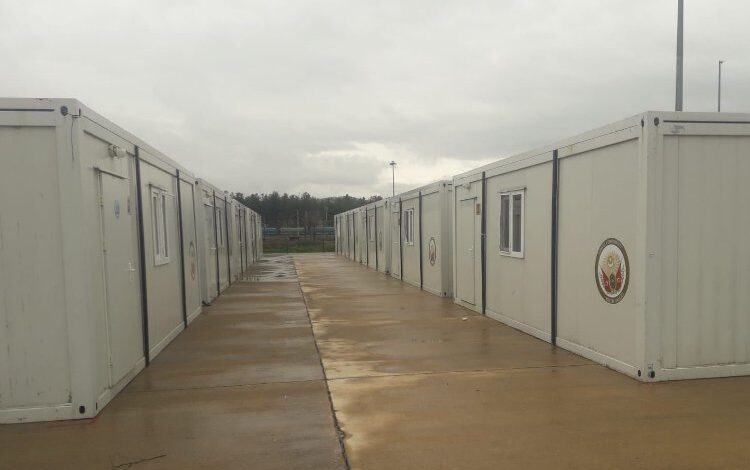 Bilecik’ten deprem bölgesine konteyner kent Bilecik’ten deprem bölgesine konteyner kent