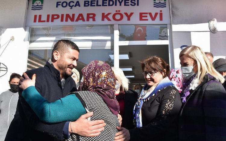 İzmir Foça Ilıpınar Köy Evi açıldı