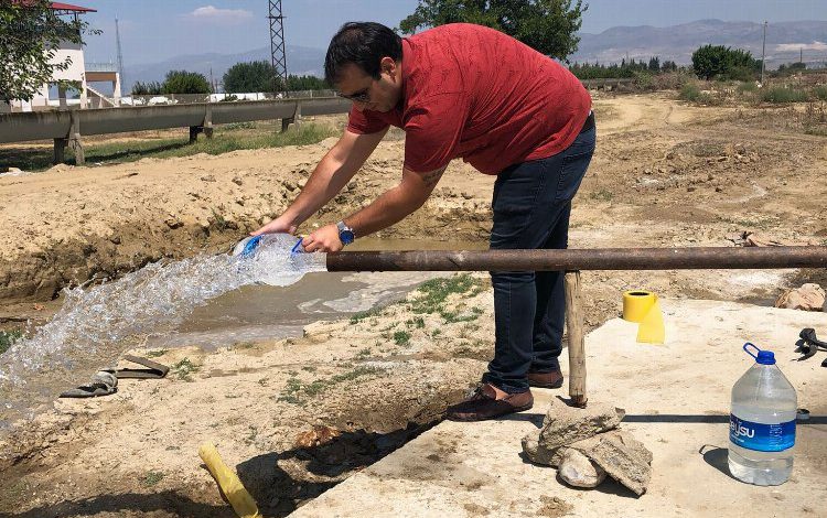 Manisa Sarıgöl’de içme suyu için bir sondaj daha Manisa Sarıgöl’de içme suyu için bir sondaj daha
